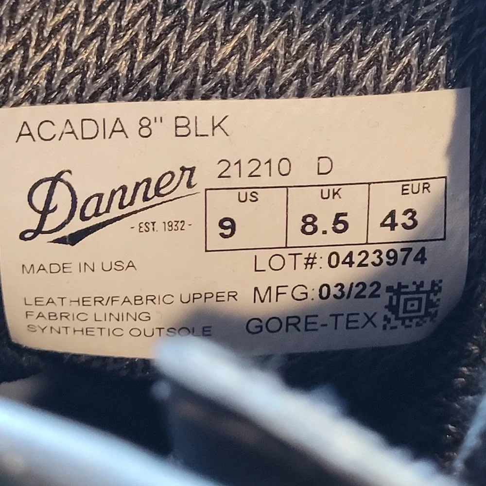 Danner Acadia 8